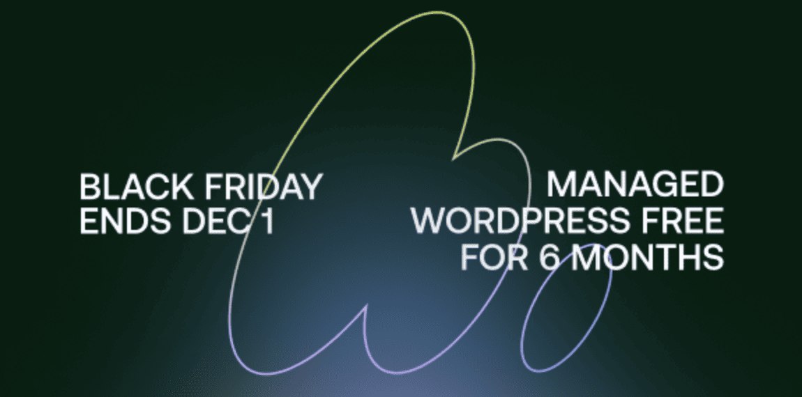 Get your WordPress ready for Black Friday and unlock 6 months free on annual managed plans